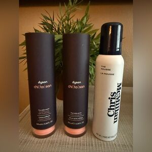 Set of haircare products, Dyson Chitosan and Chris McMillan